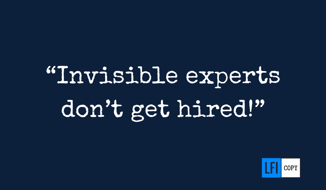 Why Expert Founders Are Invisible on LinkedIn (And How to Fix It)
